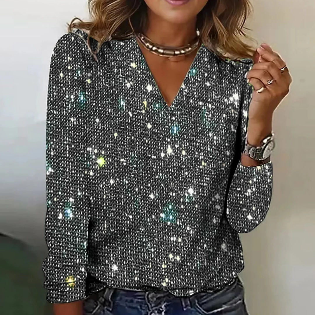 Monique | Top à Paillettes