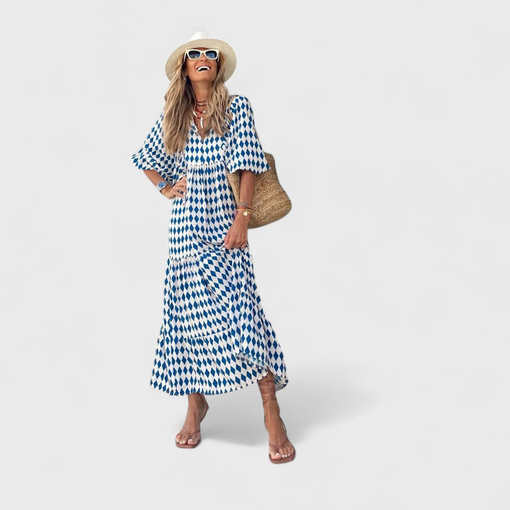 Corinna | Robe Longue Artisanale pour Femme