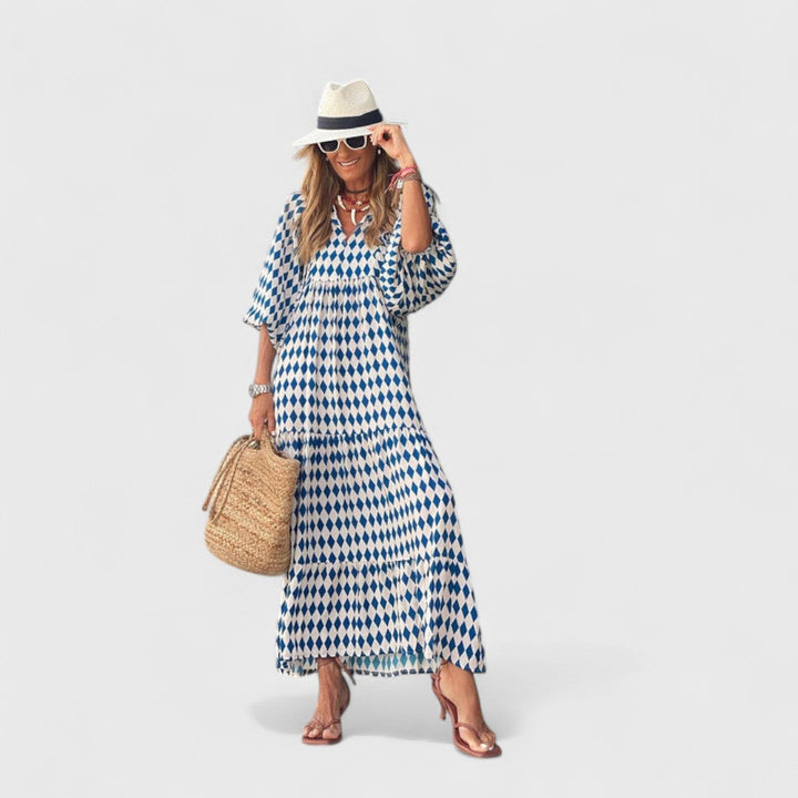 Corinna | Robe Longue Artisanale pour Femme