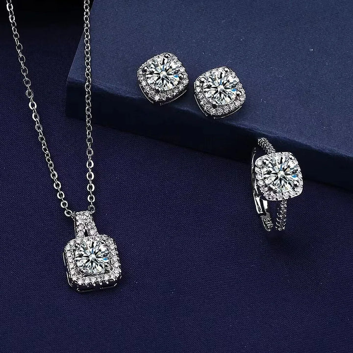 Set de Bijoux Luxueux Dobbelsieraden
