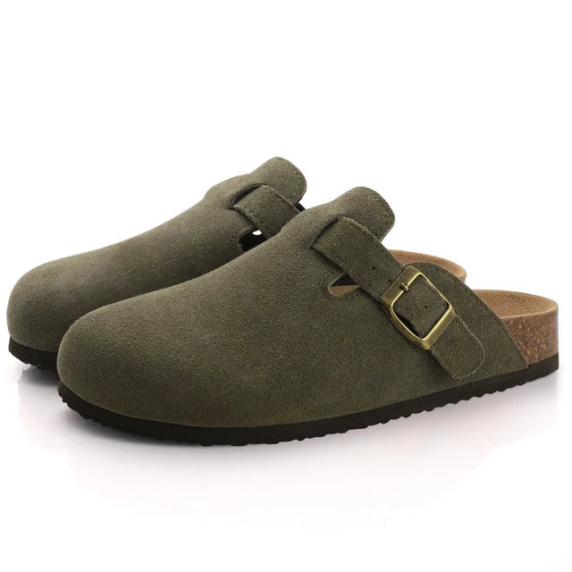 Unisex Orthopedic Suede Clogs
