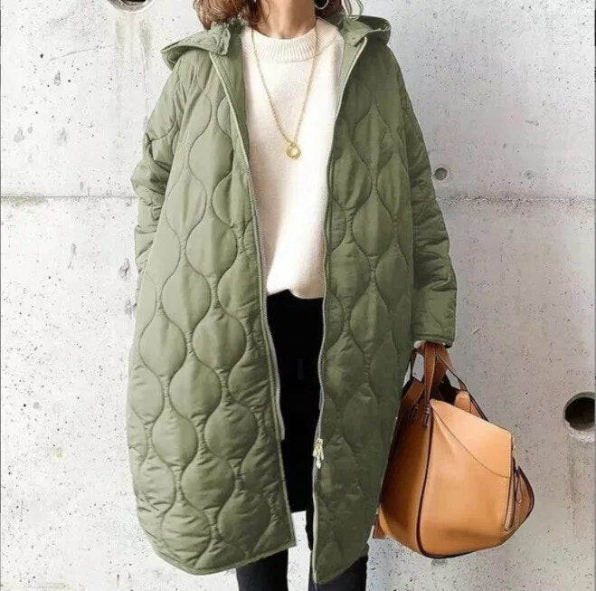 Saskia | Veste à capuche avec des détails raffinés