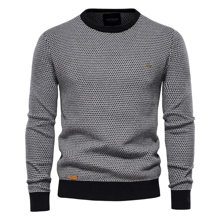 Steinmann | Pull pour hommes avec motif en losanges