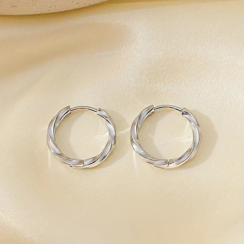 Boucles d'Oreilles Géométriques Suspendues Mininales