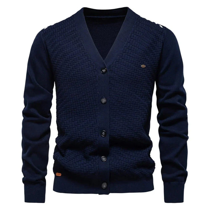 Schneider | Cardigan pour hommes chaud avec col en V
