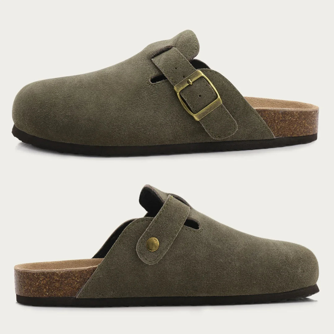 Unisex Orthopedic Suede Clogs