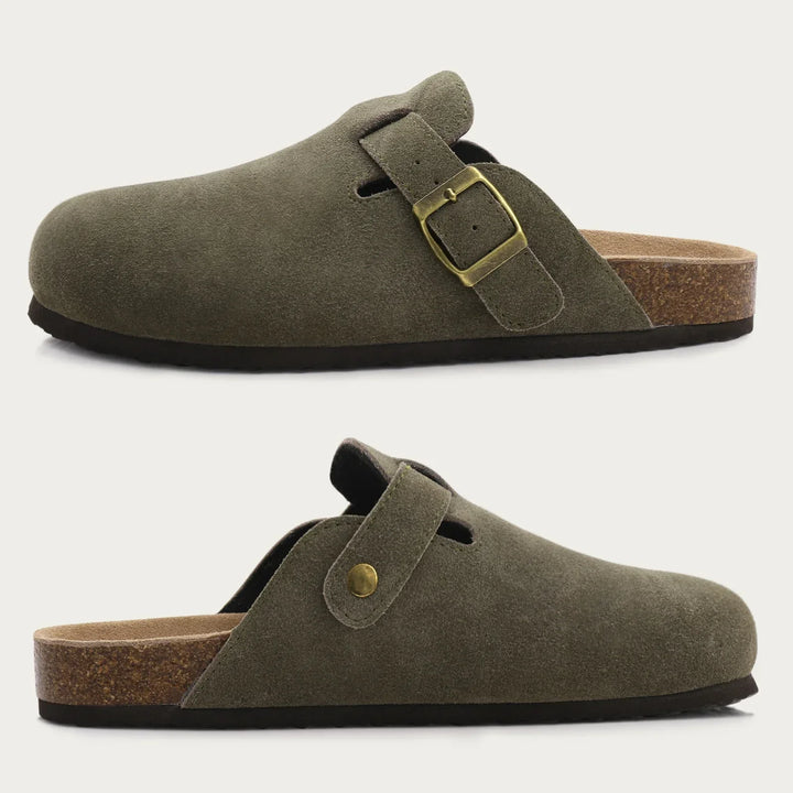 Unisex Orthopedic Suede Clogs