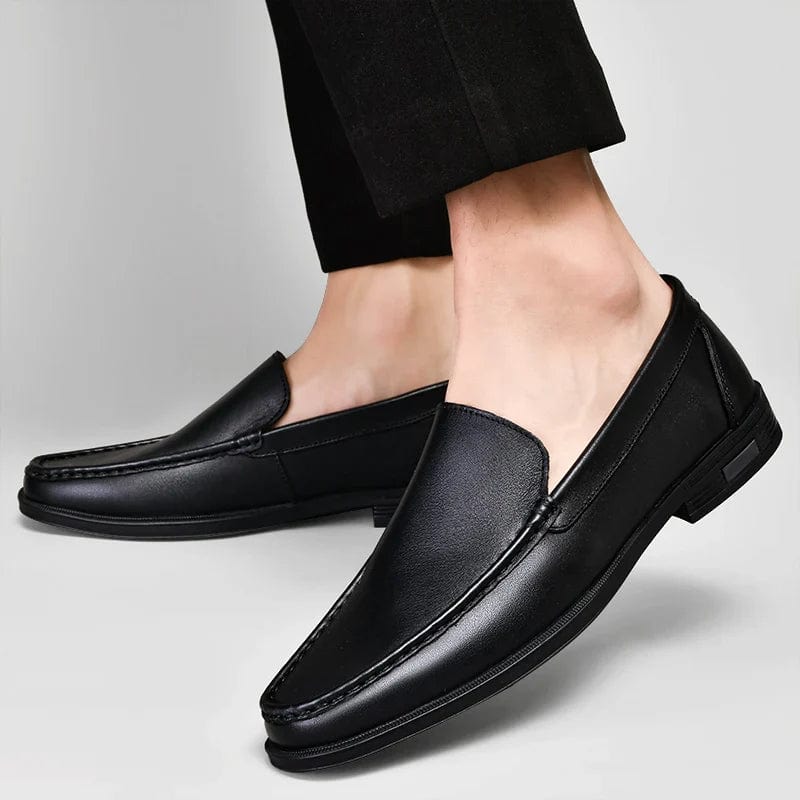 Victor - Élégants Mocassins en Cuir
