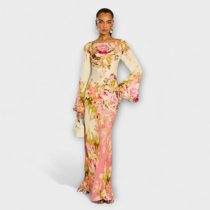 Kelly - Robe maxi pour fête dans le jardin