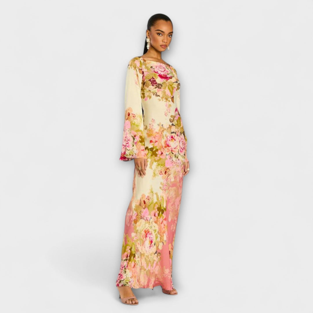 Kelly - Robe maxi pour fête dans le jardin