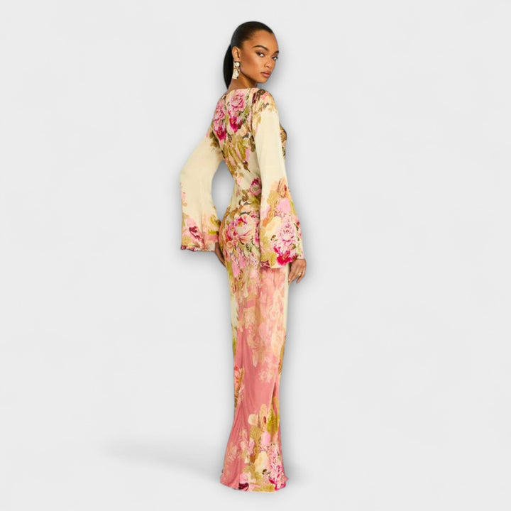 Kelly - Robe maxi pour fête dans le jardin