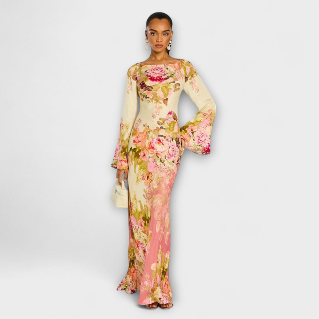 Kelly - Robe maxi pour fête dans le jardin
