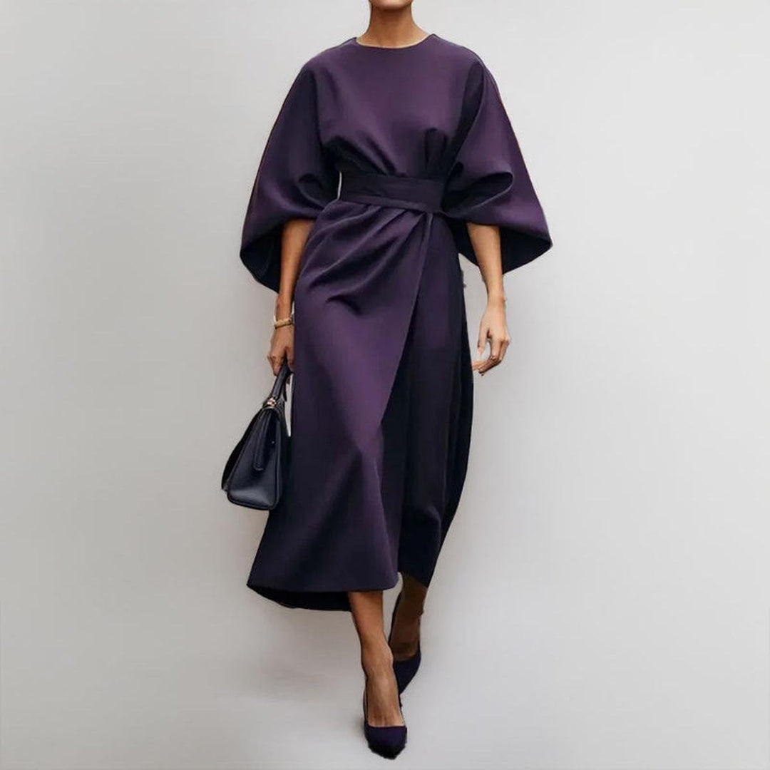 Camilla™ | Robe longue avec manches kimono au charme lumineux