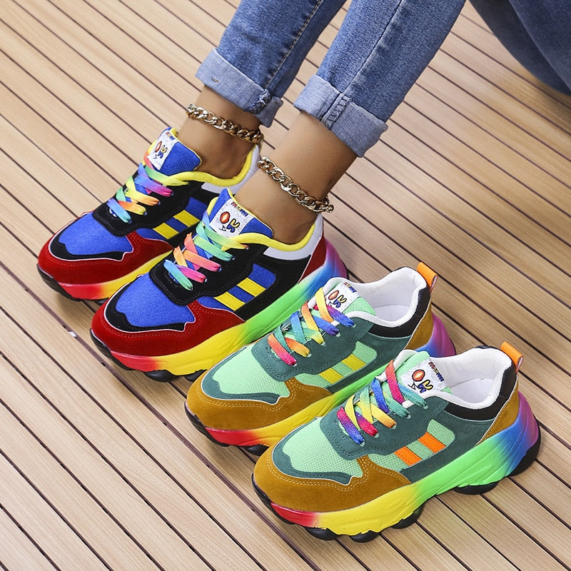 Arc-en-Ciel Orthopedic Sneakers