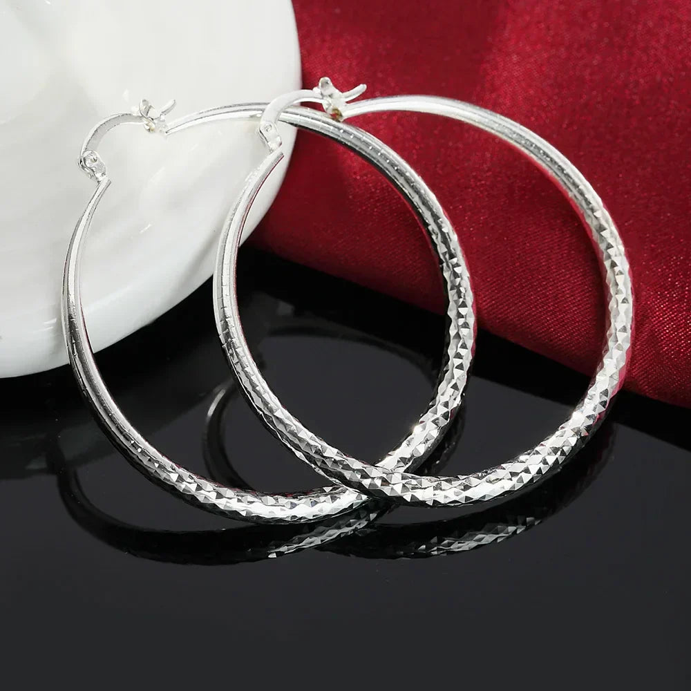 Boucles d'oreilles en argent sterling