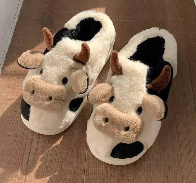 Chaussons Décontractés en Fourrure MouMou