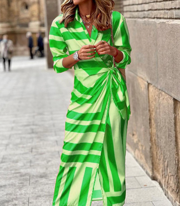 Amelia™ | Robe portefeuille imprimée