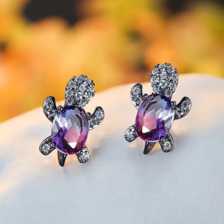 Tortue Drop Earrings (Pair)