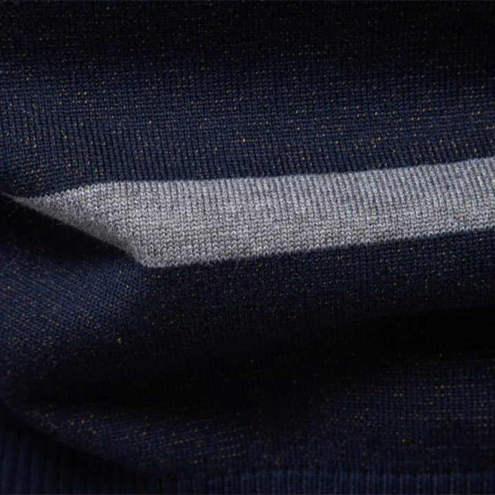 Rosenfeld | Pull en tricot pour hommes avec design en losanges