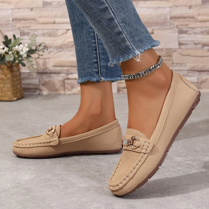 Cuir Ricci Mocassins pour Femmes