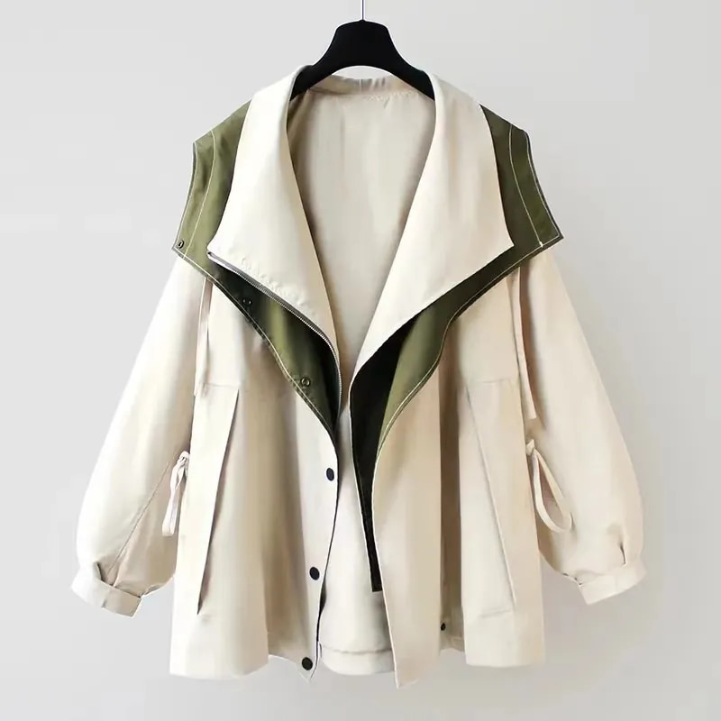 Lilian - Trench-coat élégant et déperlant