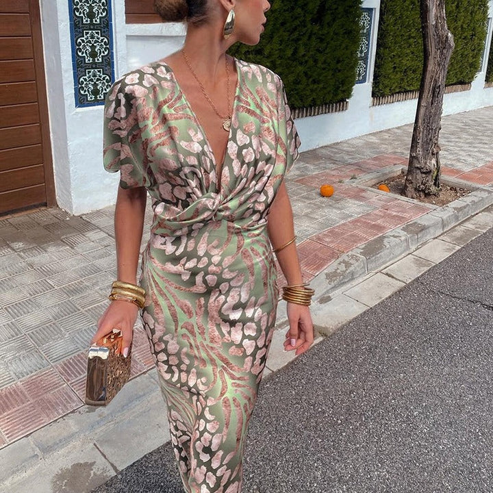 Lila™ | Luxe Maxi Robe Douce Comme de La Soie