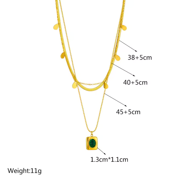 Ensemble de Collier Serenna Virelle