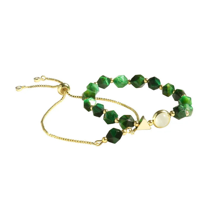 Ensemble de Bracelets Élégants en Vert