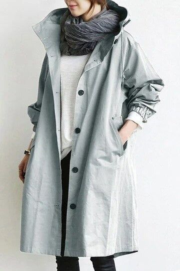 Trench-coat élégant et déperlant