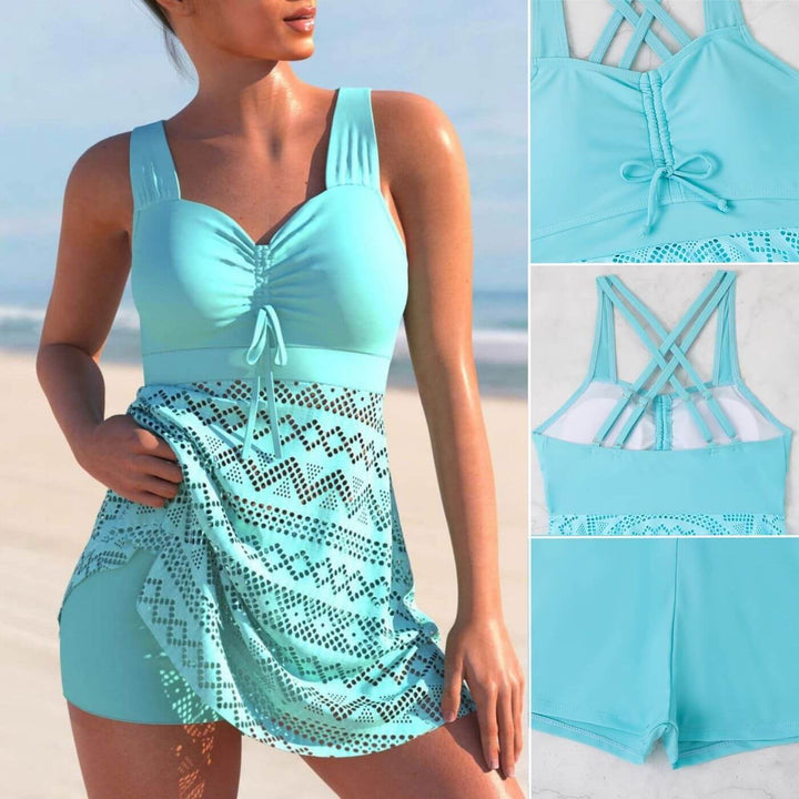 Grace | Tankini Maillot de Bain Rassemblé