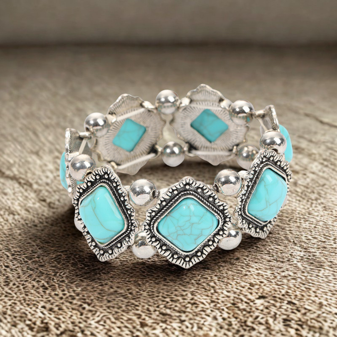 Le Bracelet Stretch "Nomade Concho"