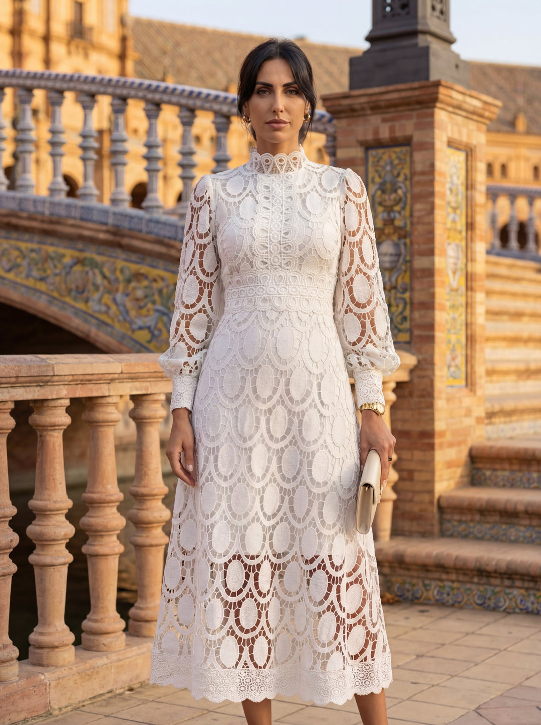 Carmona | Robe en dentelle