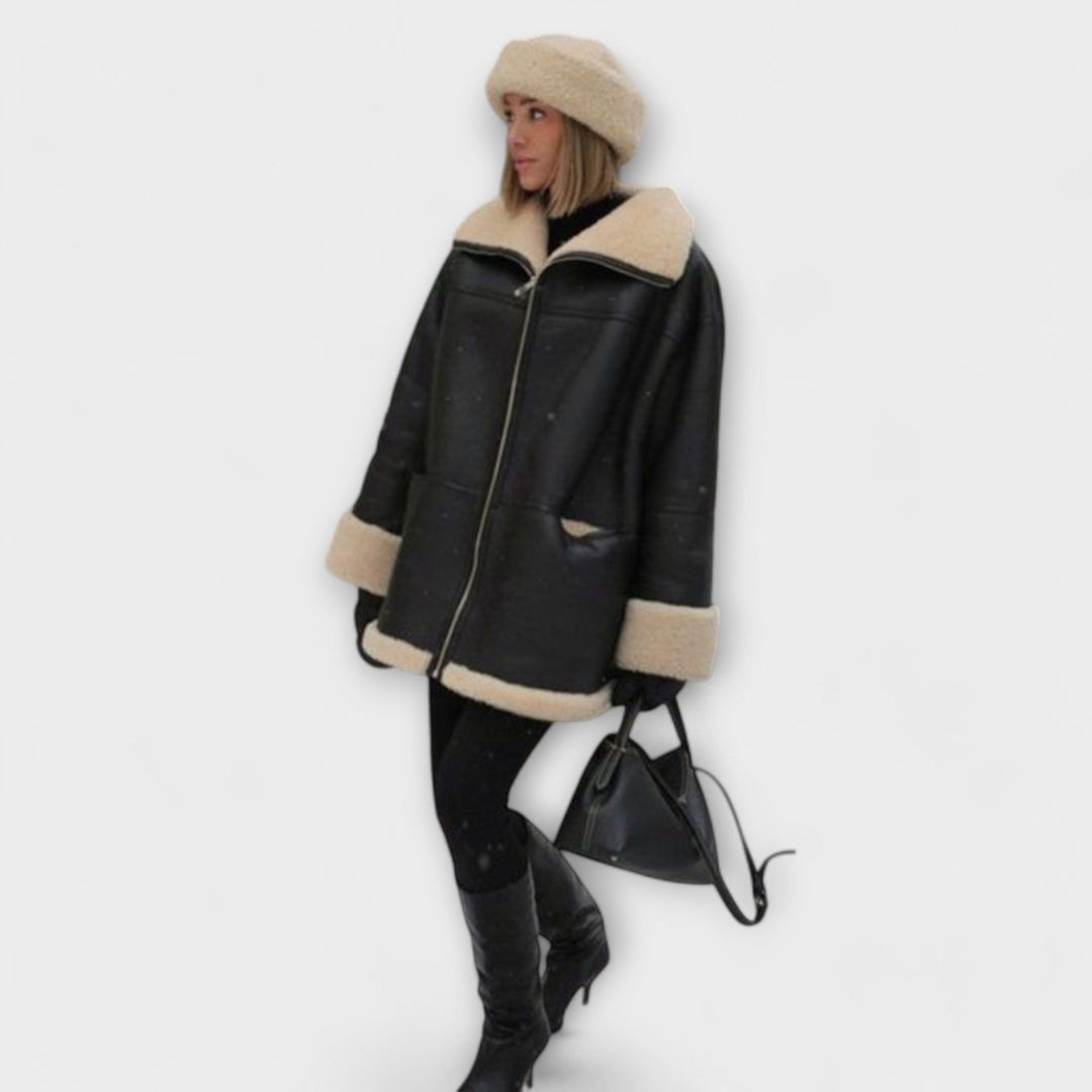 Vitória - Manteau en Cuir