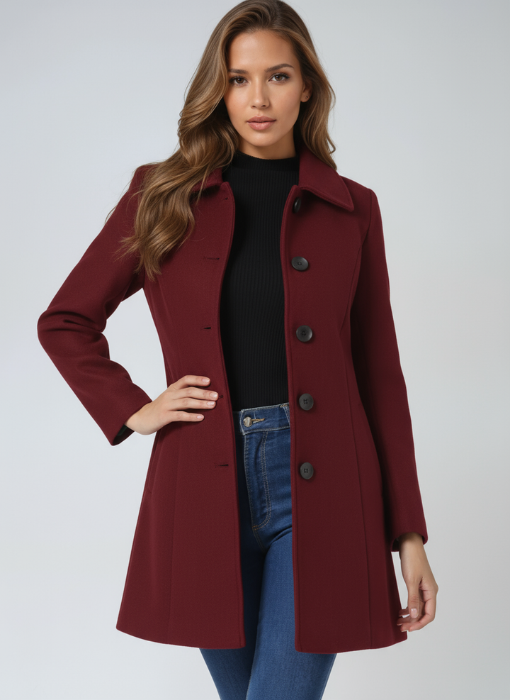 Birgit™ | Manteau d'hiver avec patte de boutonnage