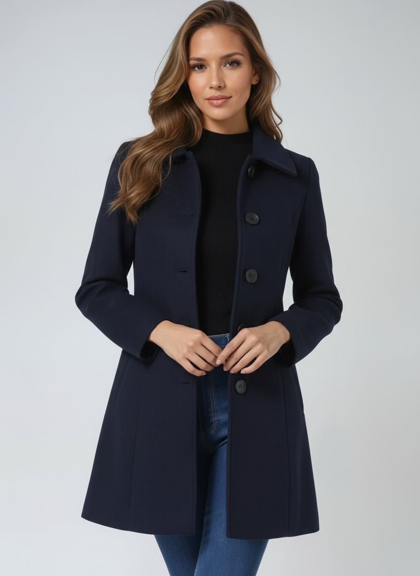 Birgit™ | Manteau d'hiver avec patte de boutonnage
