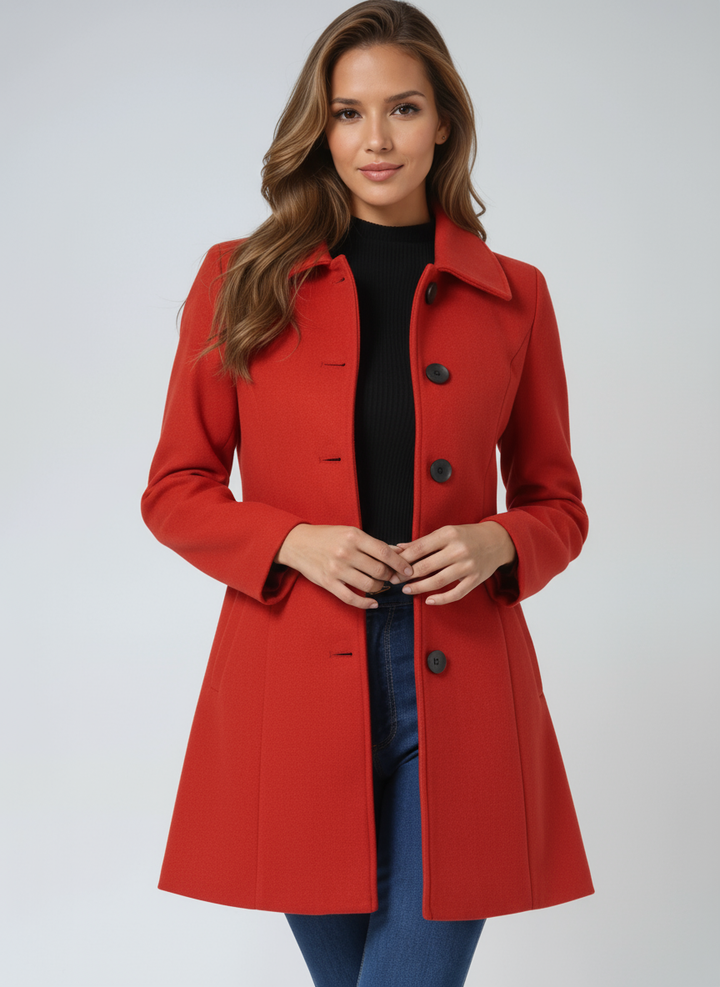 Birgit™ | Manteau d'hiver avec patte de boutonnage