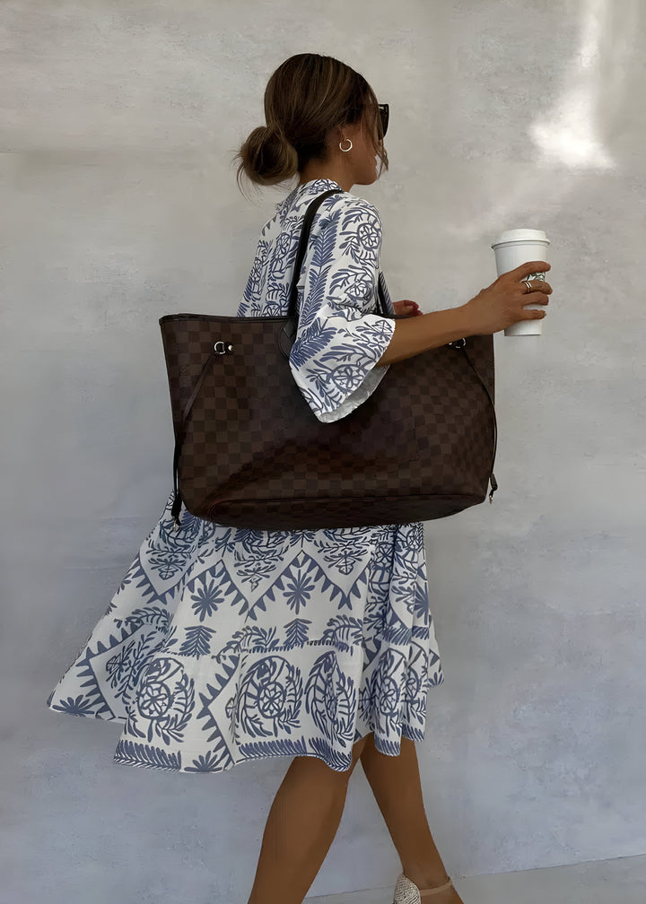 Idalina™ | Robe Tendance à Imprimé