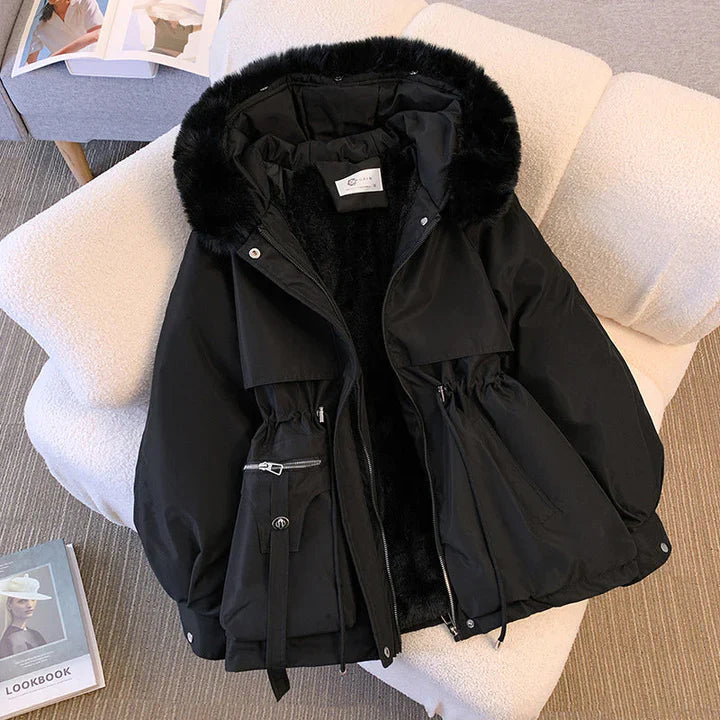 Amy™ - Manteau d'hiver élégant avec fourrure