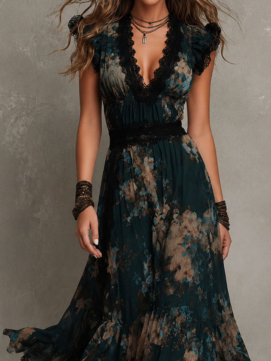 Tatiana – Robe Forêt Enchantée