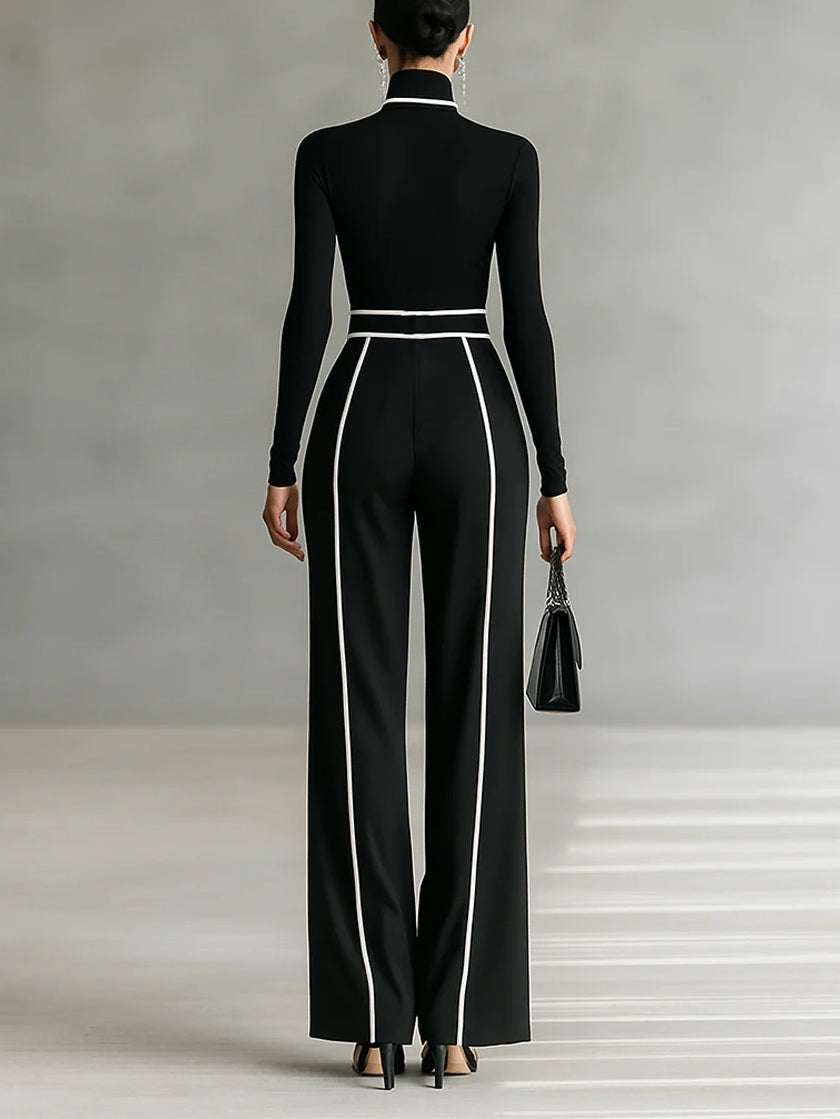 Vera™ | Ensemble élégant avec détail contrastant