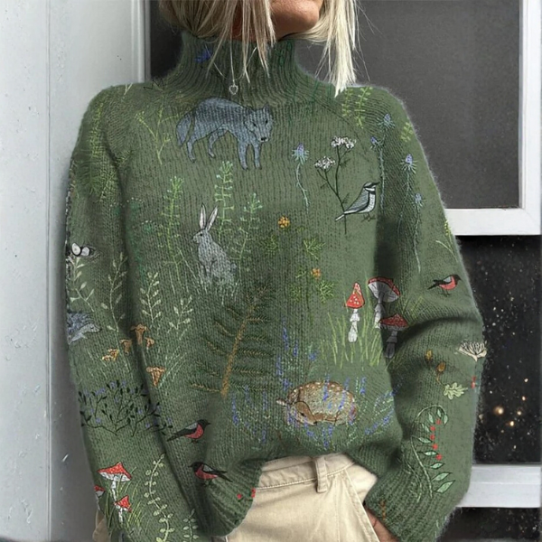 Monique™ | Col fleuri chaud