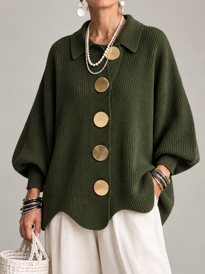 Ardelle™ | Cardigan Oversize avec Col