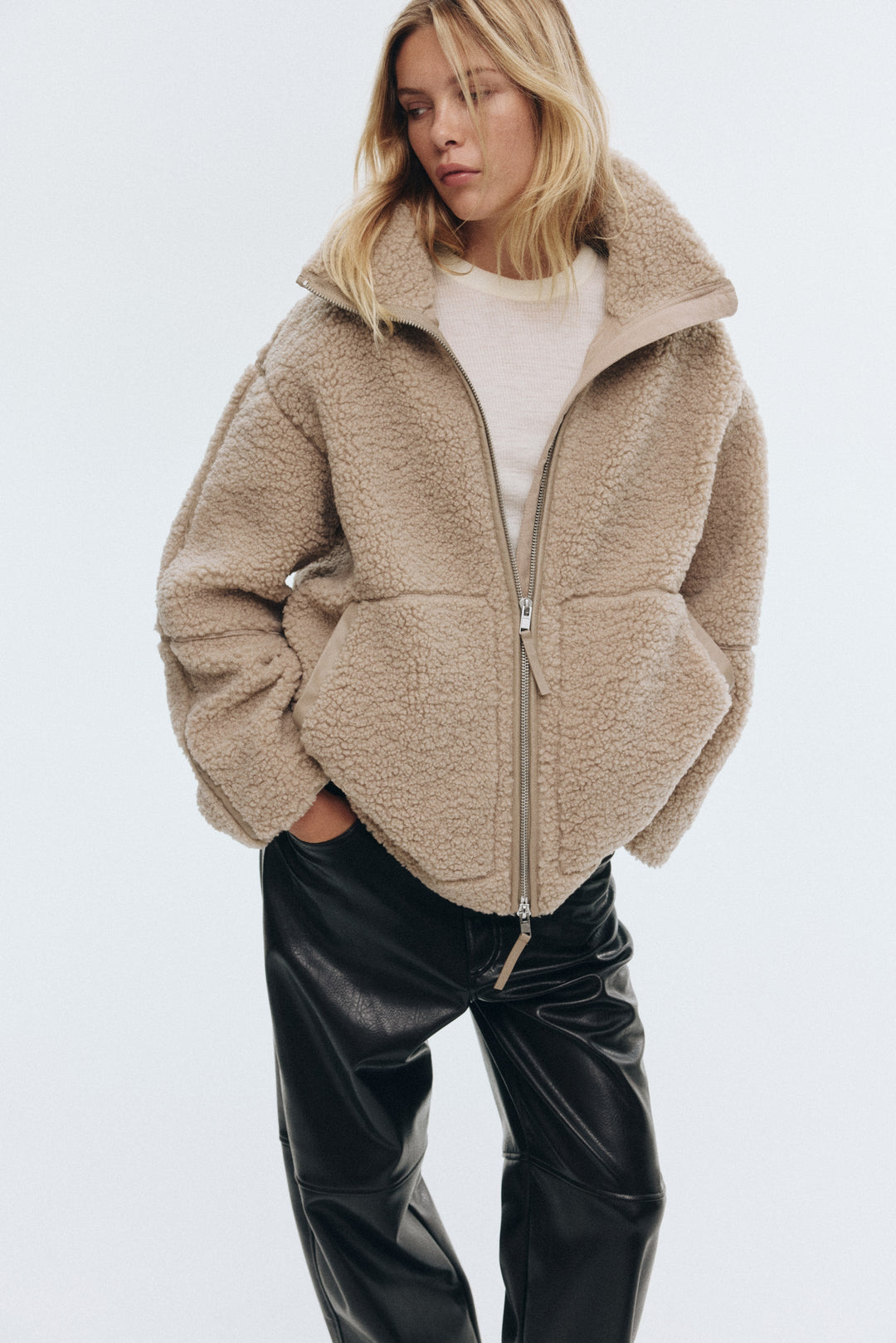 Veste en Fleece Teddy