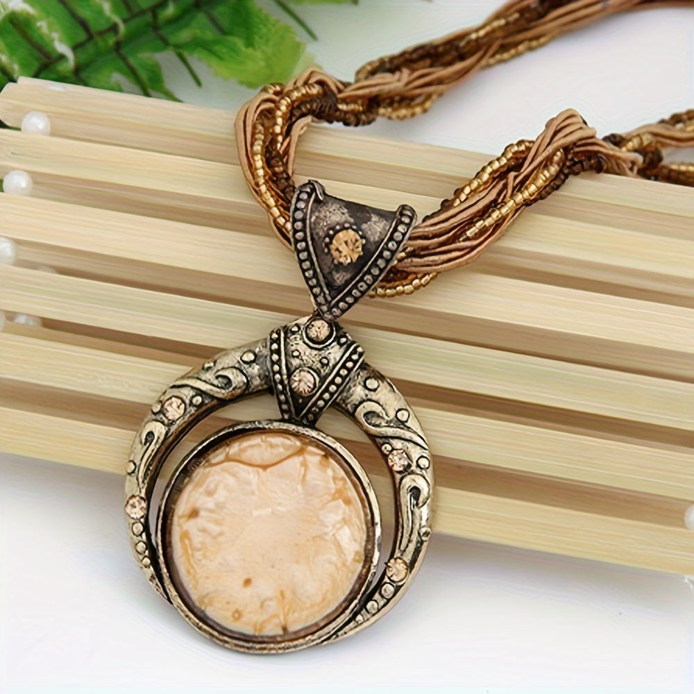 Porte-manteau Boho avec Pendentif