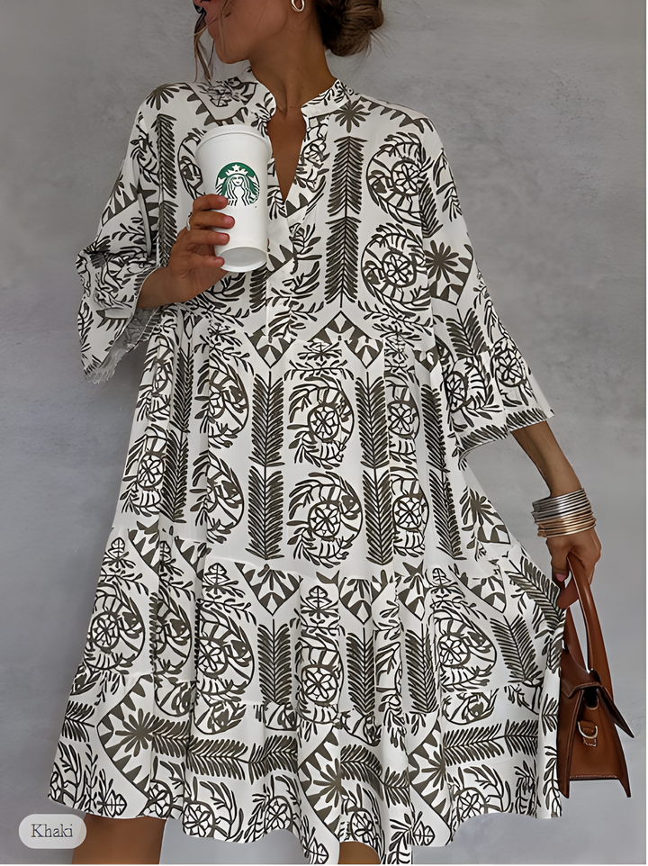 Idalina™ | Robe Tendance à Imprimé