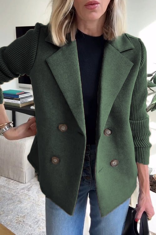 Amora - Veste Élégante avec Manches Tricotées