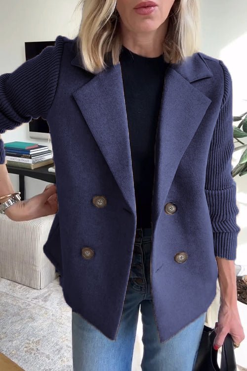 Amora - Veste Élégante avec Manches Tricotées