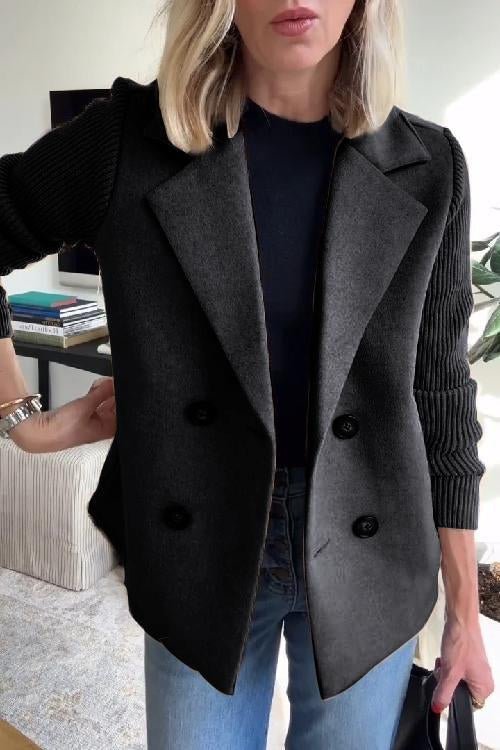 Amora - Veste Élégante avec Manches Tricotées
