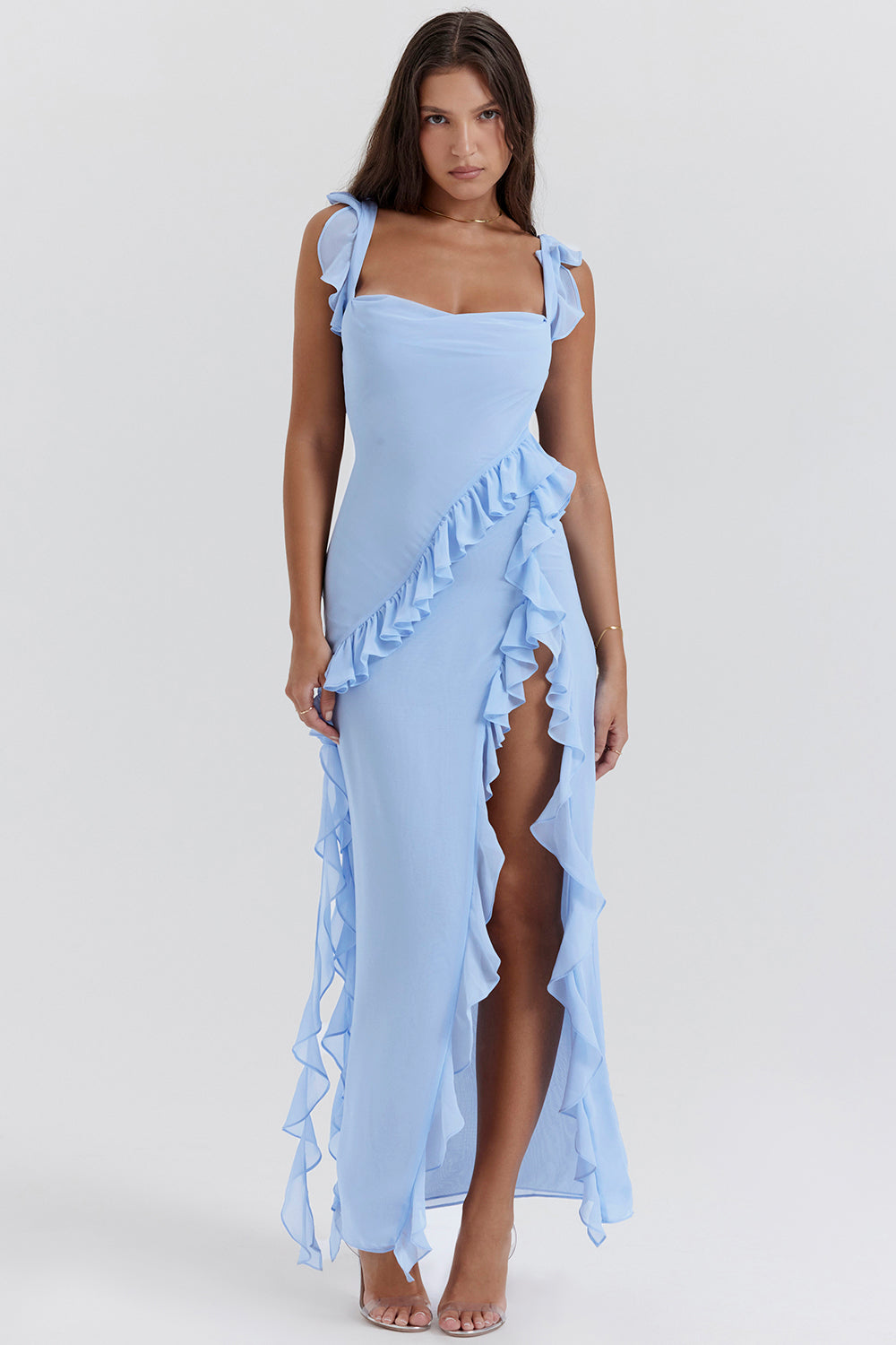 Cia | Robe avec volants et charme