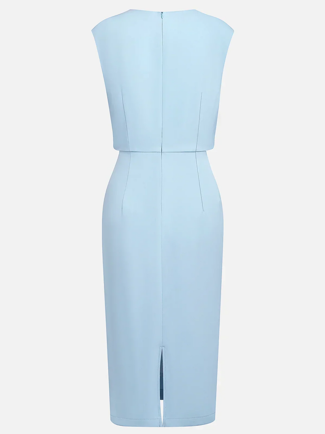 Valentina™ | Robe midi avec drapé latéral au charme sophistiqué